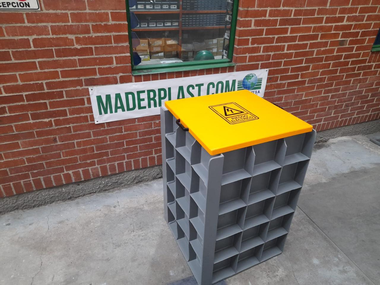Caja de inspección certificada Maderplast